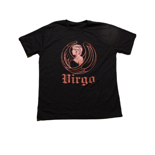 Virgo Black & Brown Tshirt