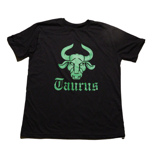 Taurus Black & Green Tshirt