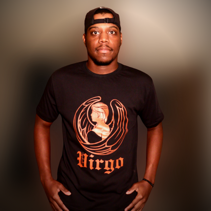Virgo - Black & Brown T-Shirt