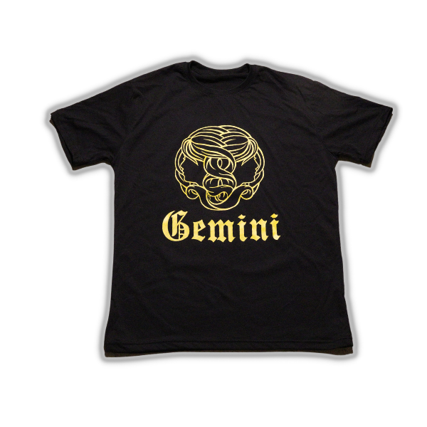 Gemini Black & Yellow Tshirt