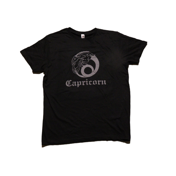 Capricorn Black & Grey Tshirt