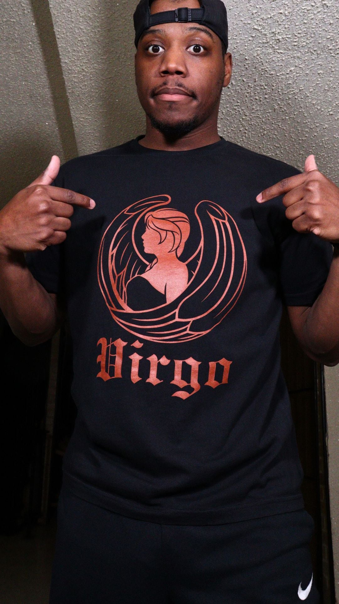 Virgo Black & Brown Tshirt